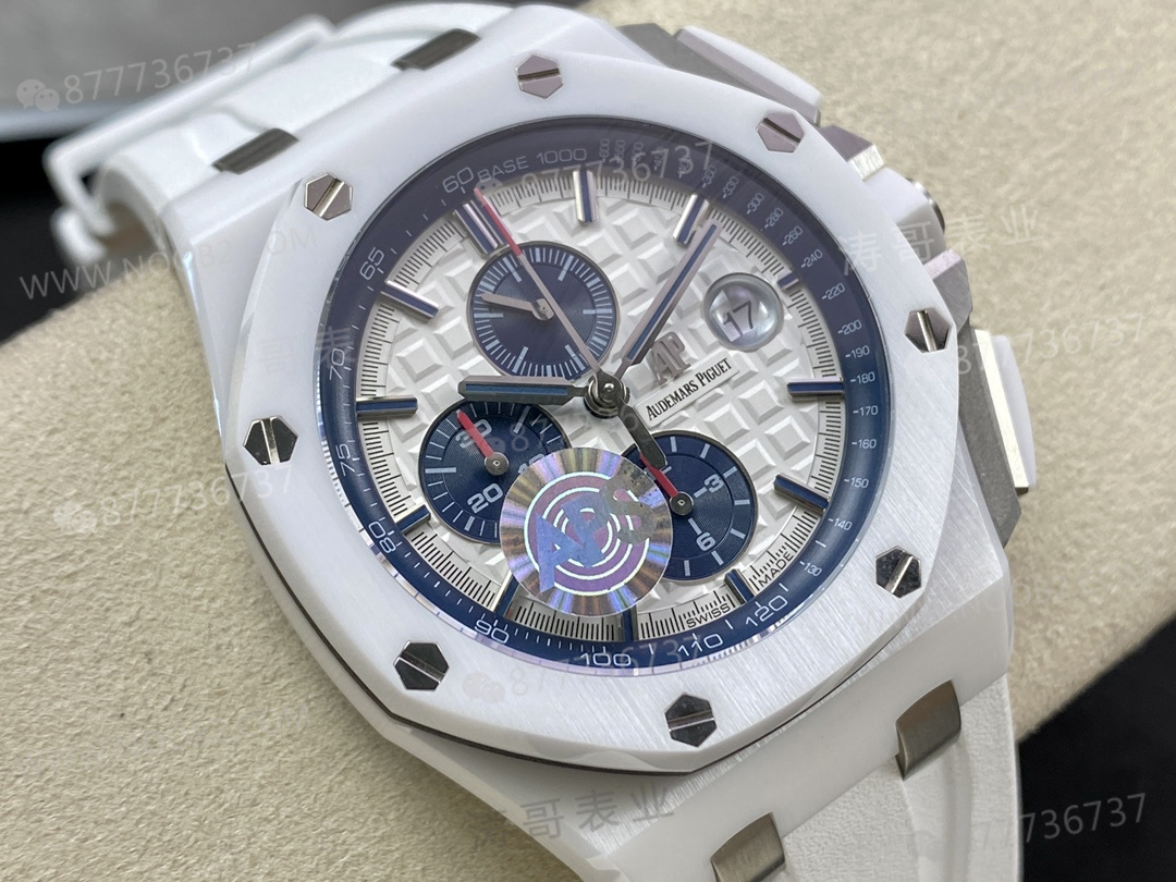 APS Factory Audemars Piguet Royal Oak 26400 beyaz seramik: JF ile karşılaştırıldığında nerede daha iyi? — 2. fotoğraf