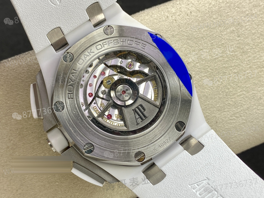 APS Factory Audemars Piguet Royal Oak 26400 beyaz seramik: JF ile karşılaştırıldığında nerede daha iyi? — 7. fotoğraf
