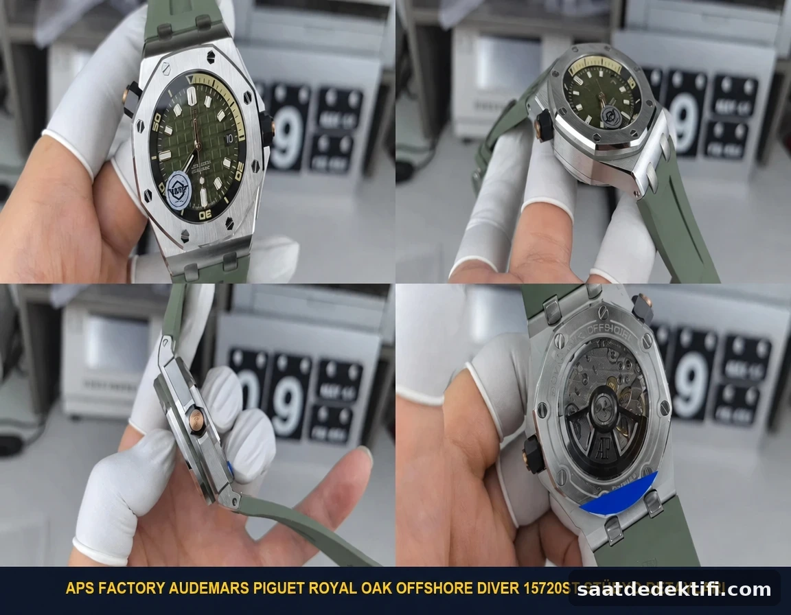 Saat Dedektifi laboratuvar stüdyo çekimleri APS Factory 15720ST