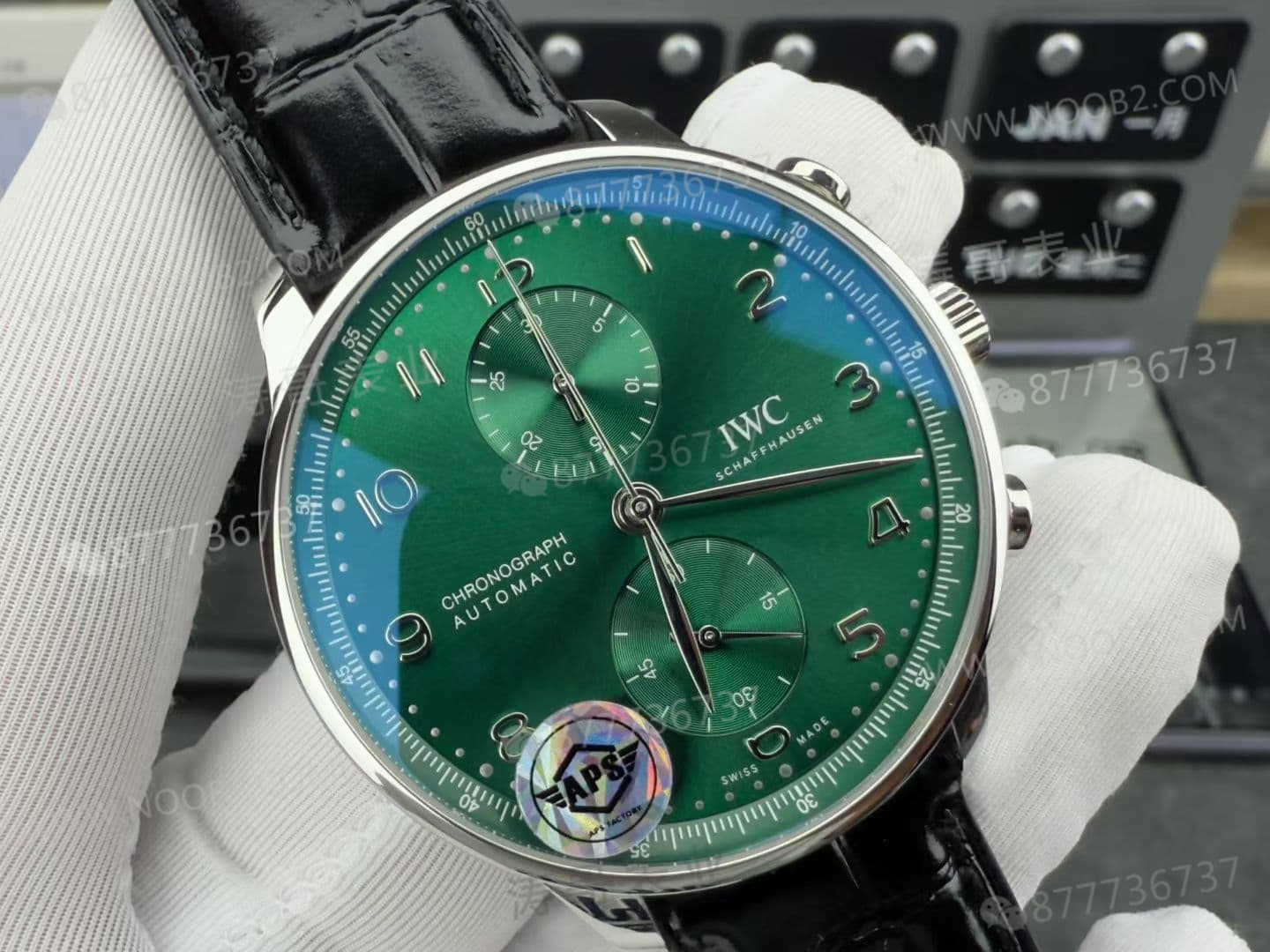 APS Factory IWC Portugieser Kronografı, Dandong tek parça 69355 mekanizmasıyla ZF Factory'i geçebilir mi? — 4. fotoğraf