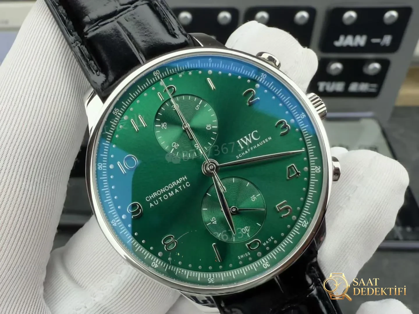 APS Factory IWC Portugieser Kronografı, Dandong tek parça 69355 mekanizmasıyla ZF Factory