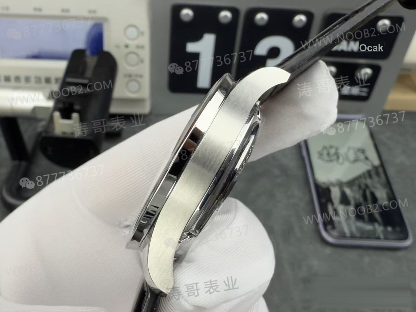 APS Factory IWC Portugieser Kronografı, Dandong tek parça 69355 mekanizmasıyla ZF Factory'i geçebilir mi? — 8. fotoğraf