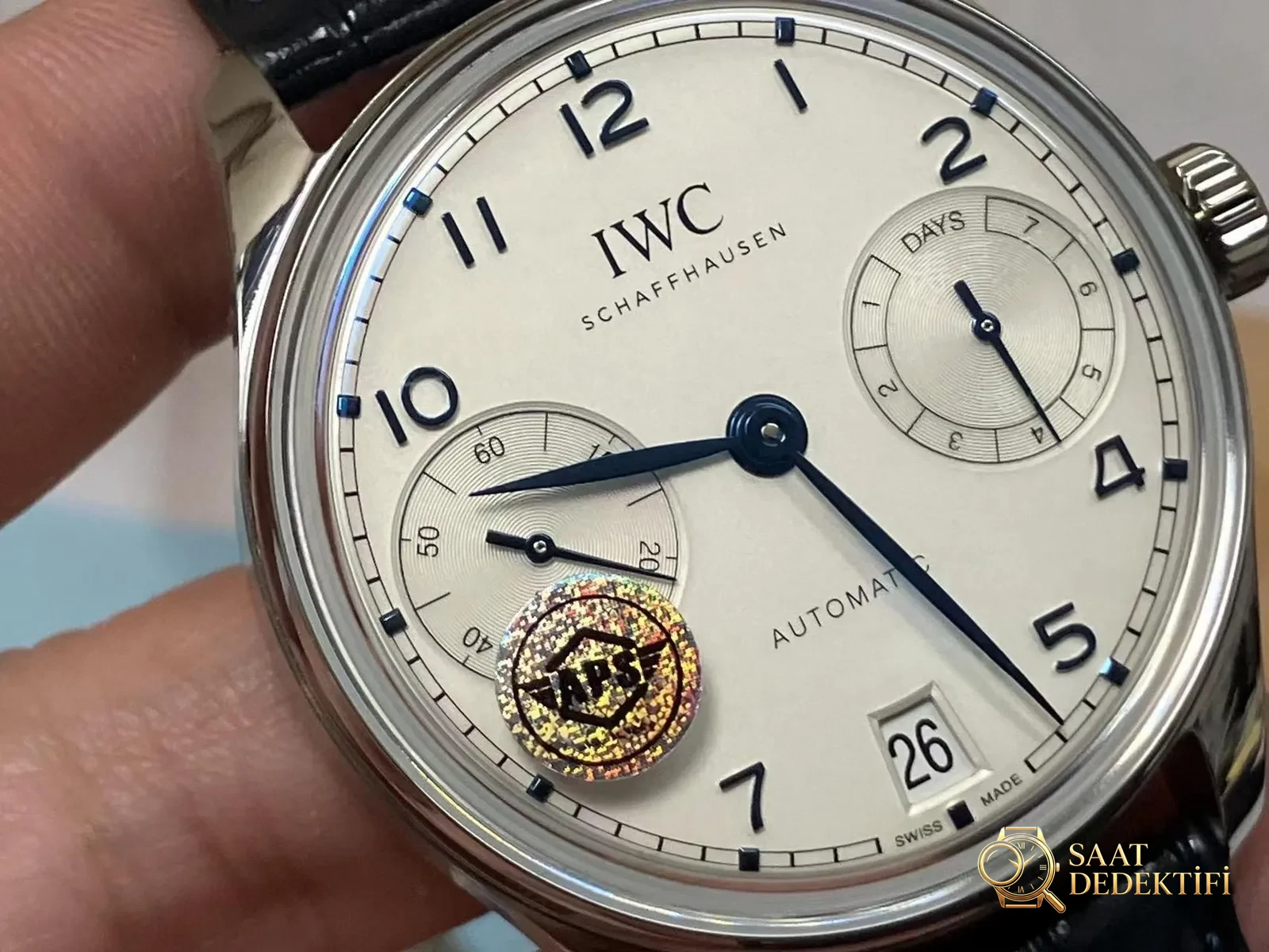 APS Factory IWC yeni Portugieser 7 günlük güç rezervinin işçiliği nasıl? Almaya değer mi? - Makro Kadran ve İndeks İşçiliği