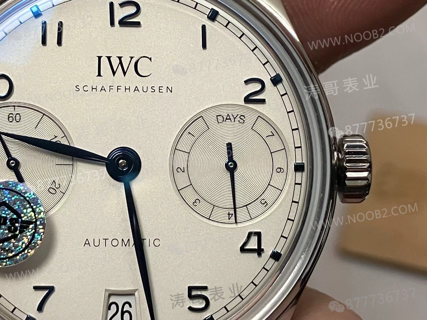 APS Factory IWC yeni Portugieser 7 günlük güç rezervinin işçiliği nasıl? Almaya değer mi? — 7. fotoğraf