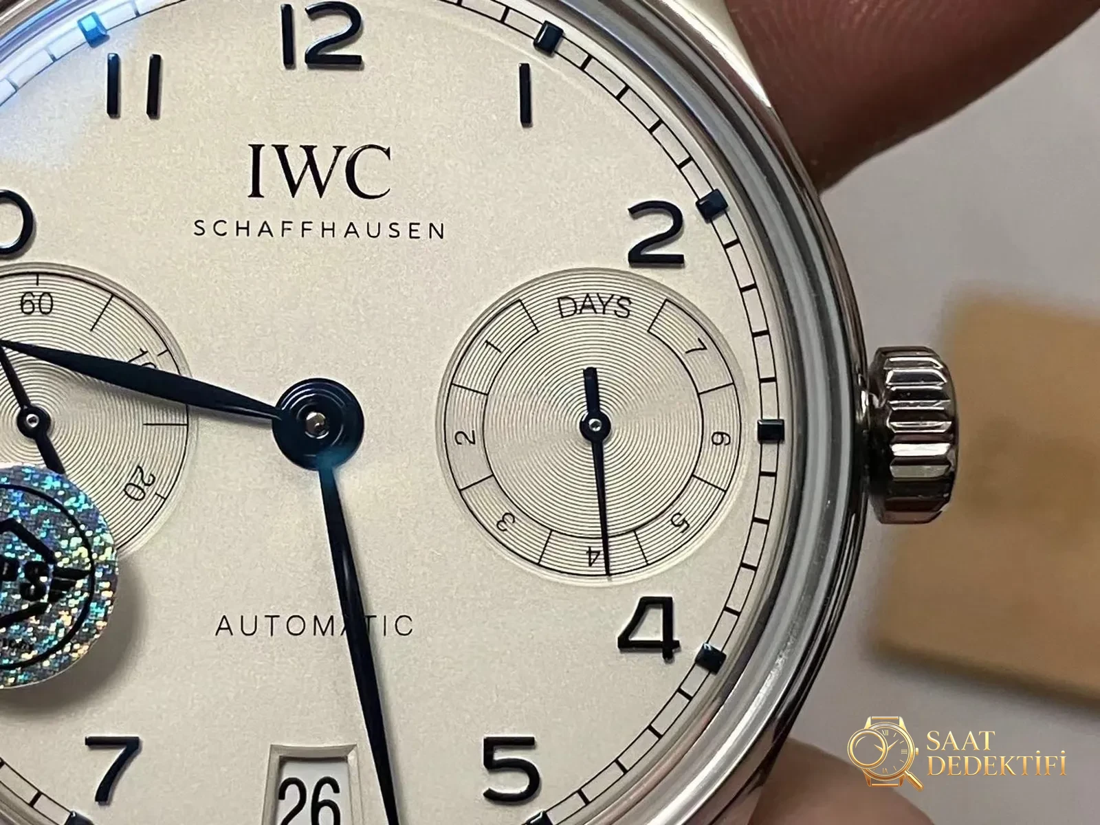 APS Factory IWC yeni Portugieser 7 günlük güç rezervinin işçiliği nasıl? Almaya değer mi? - Klips Kilidi ve Lazer Damgalar
