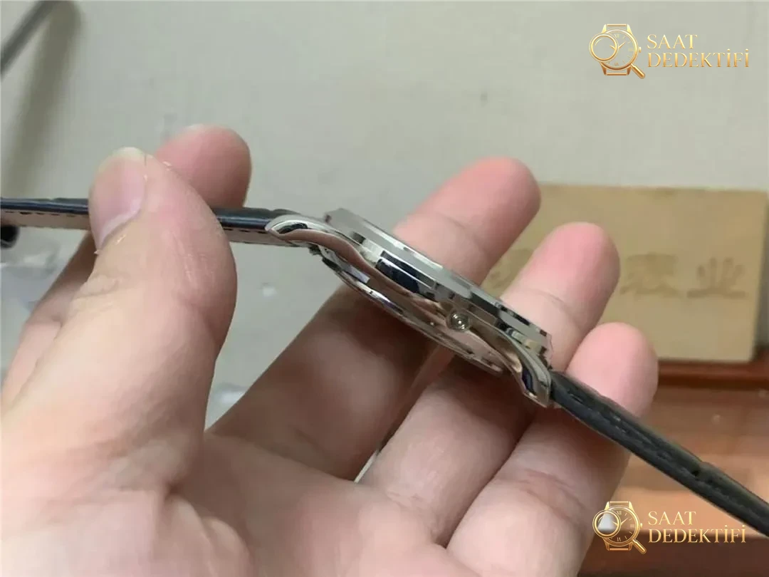 APS Factory Jaeger-LeCoultre Master Ay Evreli Serisi 1368430 Siyah Kadran İncelemesi - Bilezik, Toka ve Klips Mekanizması