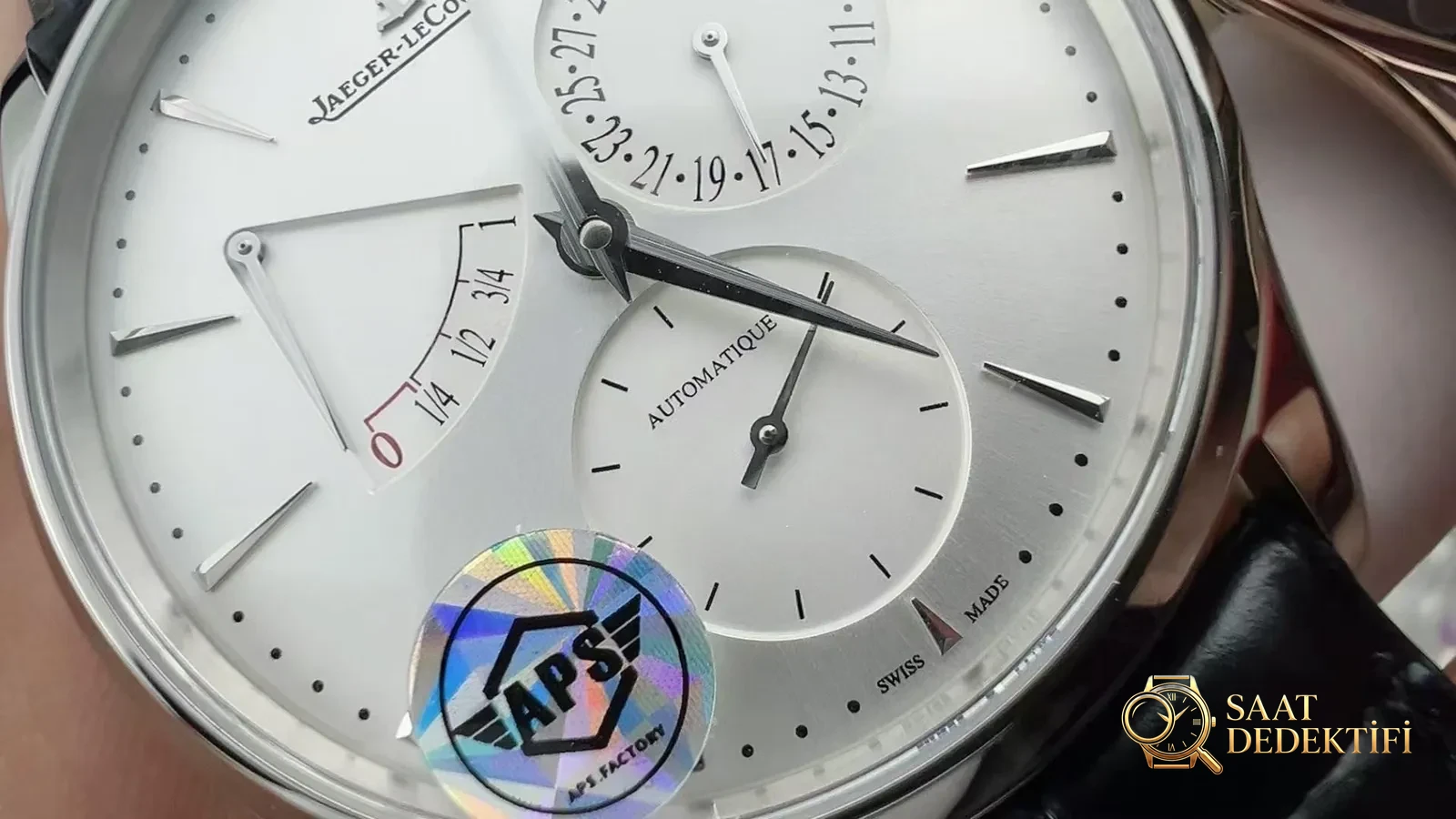 APS Factory Jaeger-LeCoultre Master serisi palyaço: 938 entegre mekanizmalı modelin işçiliği nasıl? - Kasa Profili ve Kurma Kolu İncelemesi