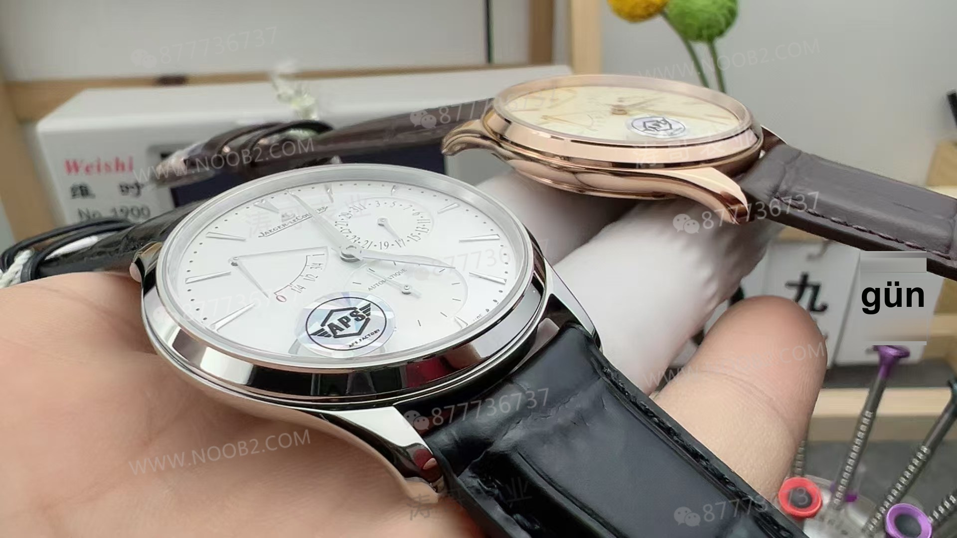 APS Factory Jaeger-LeCoultre Master serisi palyaço: 938 entegre mekanizmalı modelin işçiliği nasıl? — 5. fotoğraf