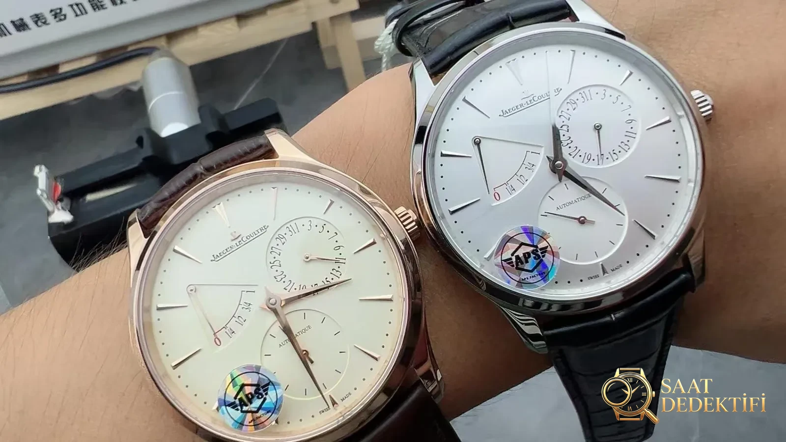 APS Factory Jaeger-LeCoultre Master serisi palyaço: 938 entegre mekanizmalı modelin işçiliği nasıl? - Bilekte Duruş ve Kasa Orantısı