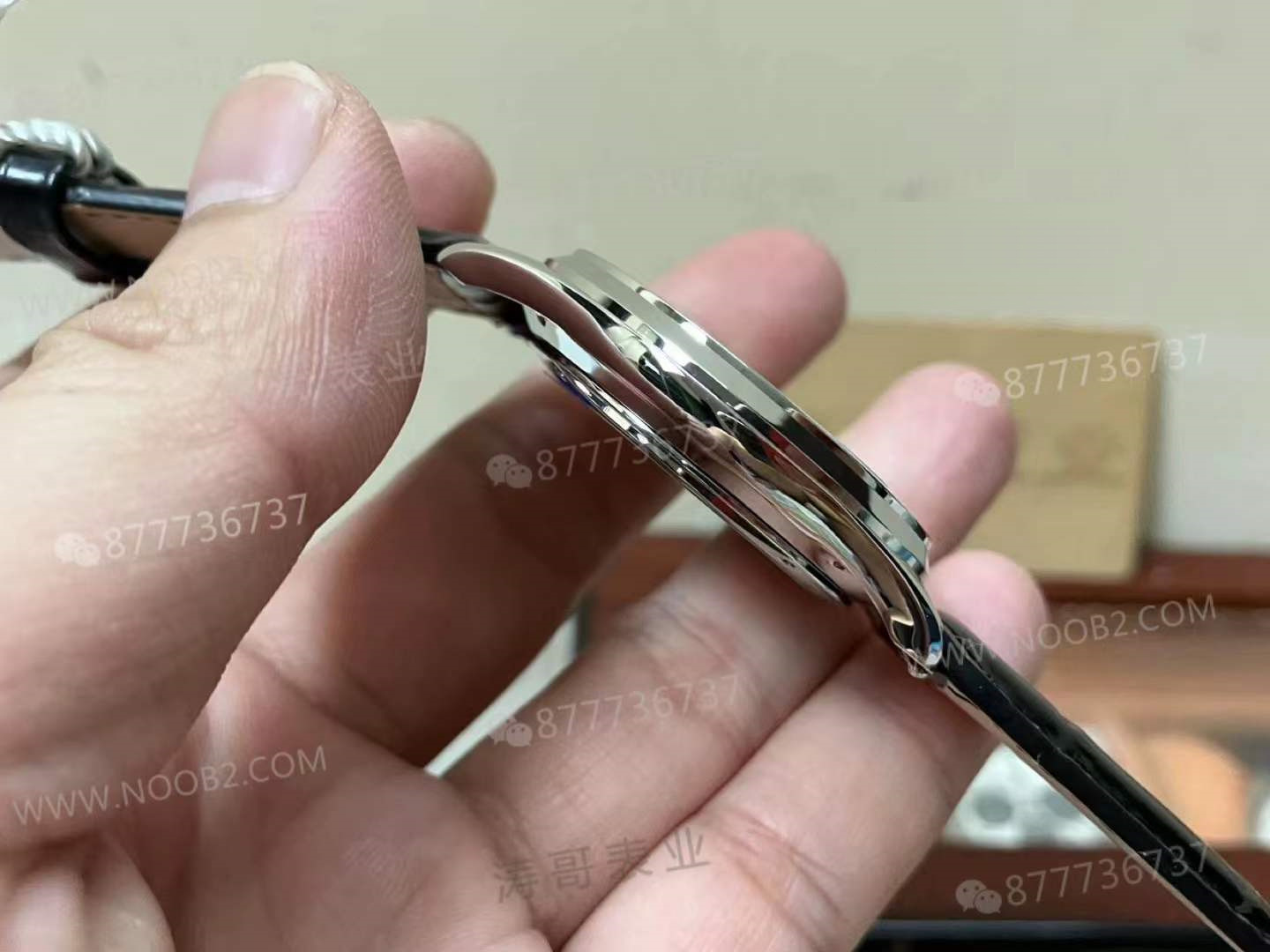 APS Factory Jaeger-LeCoultre Master Ultra Thin iki buçuk ibreli klasik saat 39 mm işçilik incelemesi — 6. fotoğraf