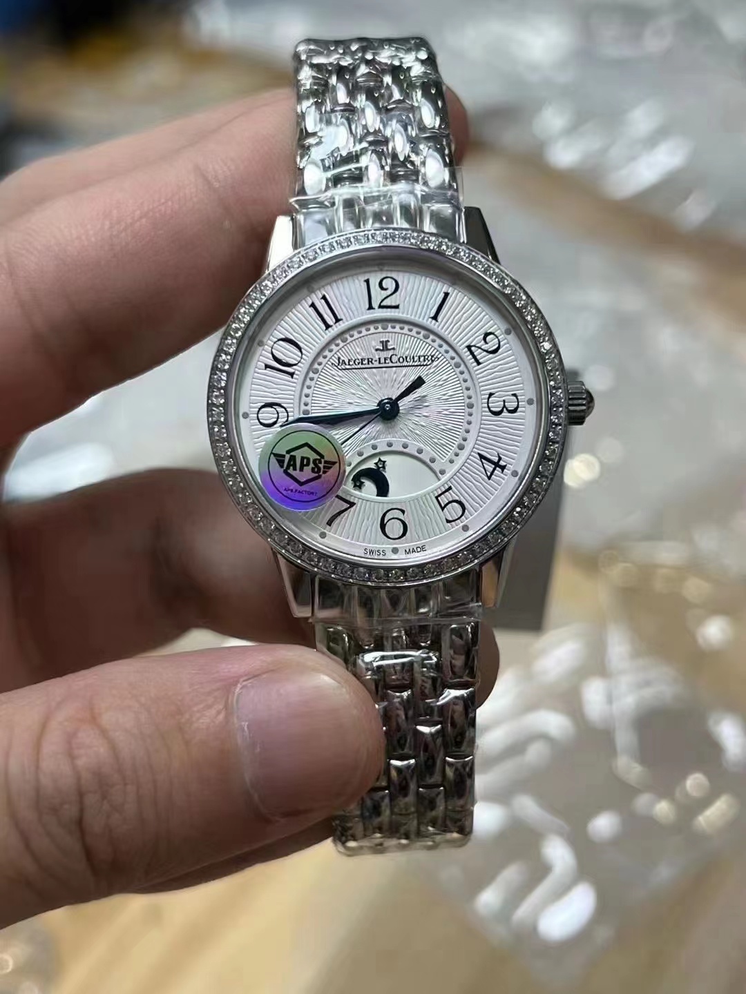 Replika Jaeger LeCoultre Rendez-vous Paslanmaz Çelik