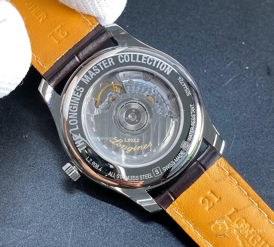 APS Factory Longines Master Collection büyük ağız modeli incelemesi - Makro Kadran ve İndeks İşçiliği