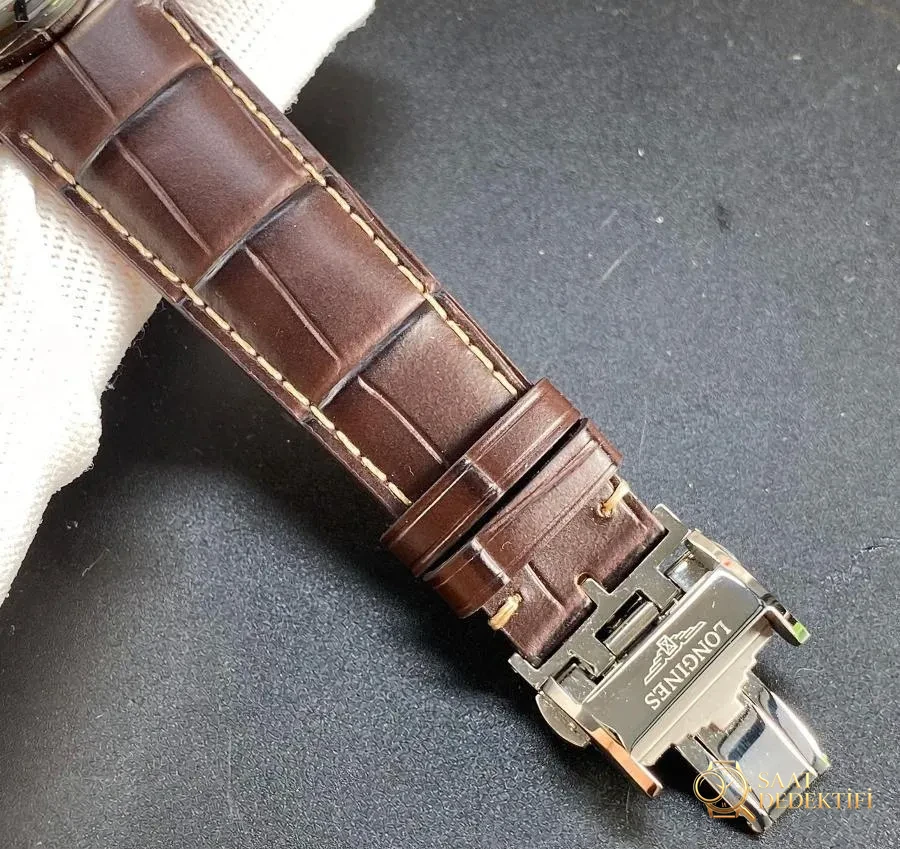 APS Factory Longines Master Collection büyük ağız modeli incelemesi - Klips Kilidi ve Lazer Damgalar