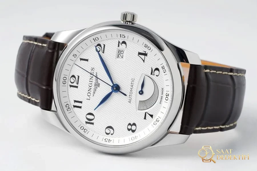 APS Factory Longines Traditional Master güç göstergeli büyük gösterge serisi L2.908.4.78.3 saatinin incelemesi - Bilezik, Toka ve Klips Mekanizması