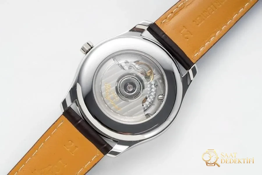 APS Factory Longines Traditional Master güç göstergeli büyük gösterge serisi L2.908.4.78.3 saatinin incelemesi - Klips Kilidi ve Lazer Damgalar