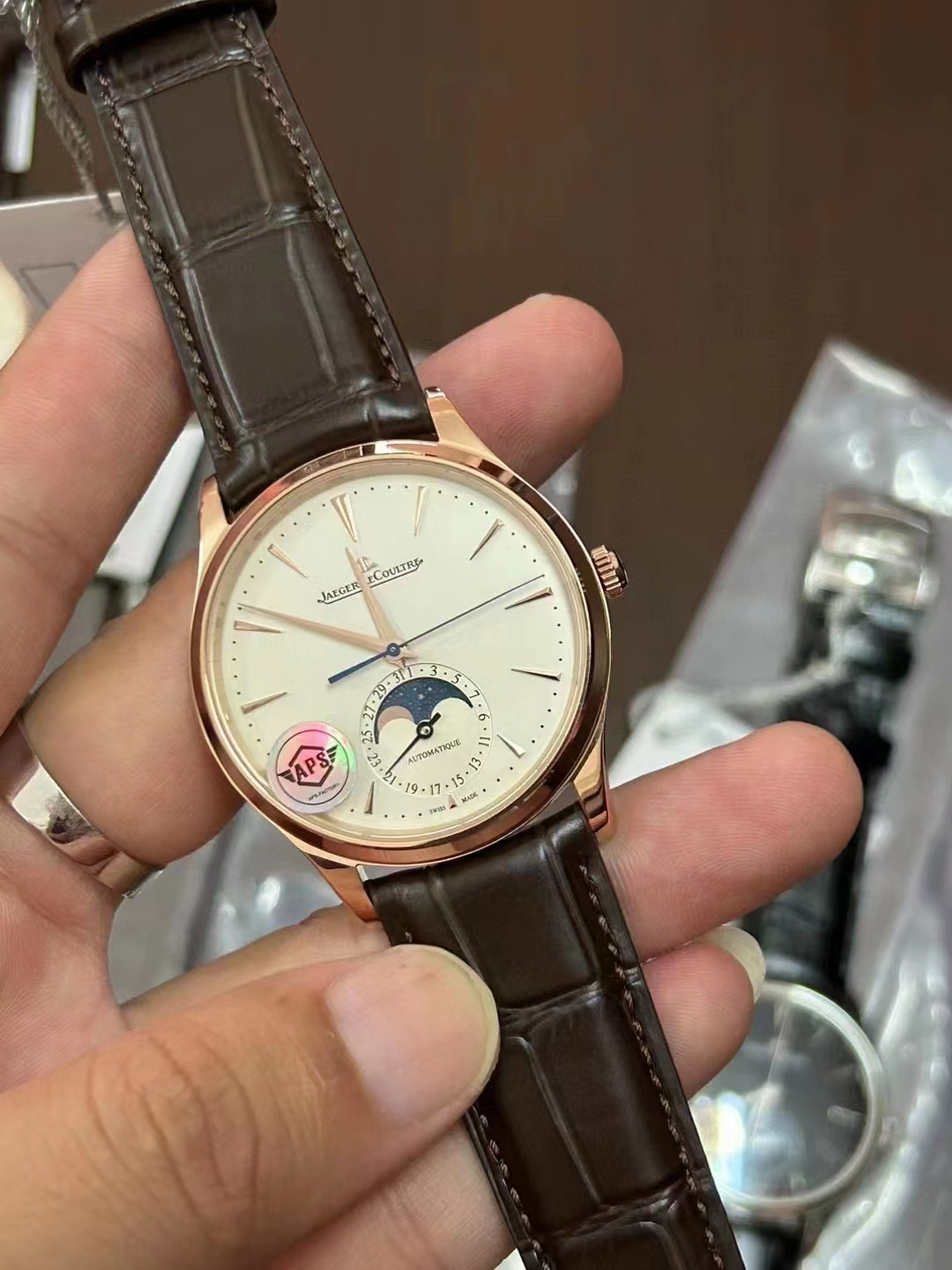 Jaeger LeCoultre Roze Altın