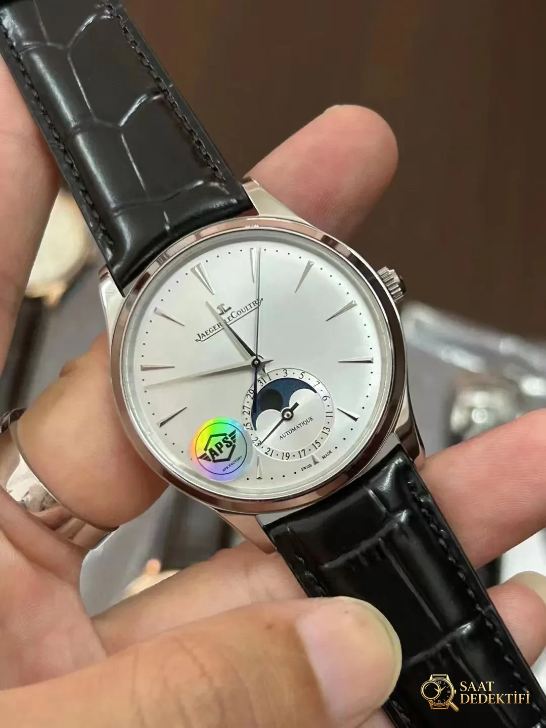 Jaeger LeCoultre Ay Fazı Beyaz Replika