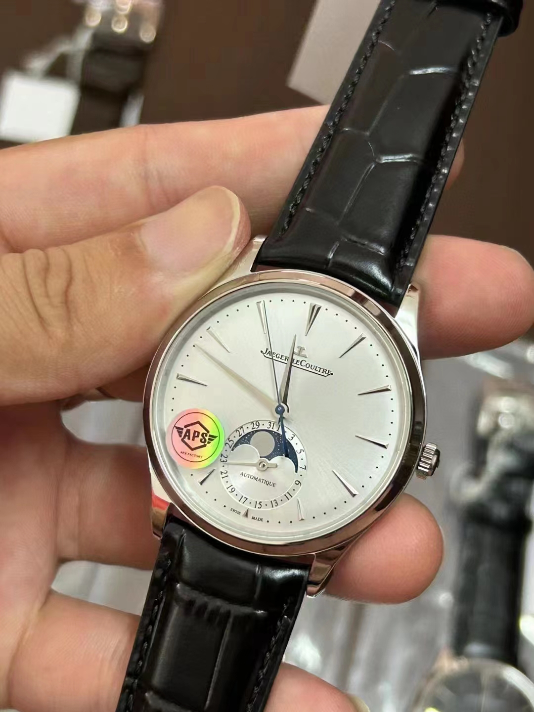 Jaeger LeCoultre Ultra Thin Ay Fazı Replika