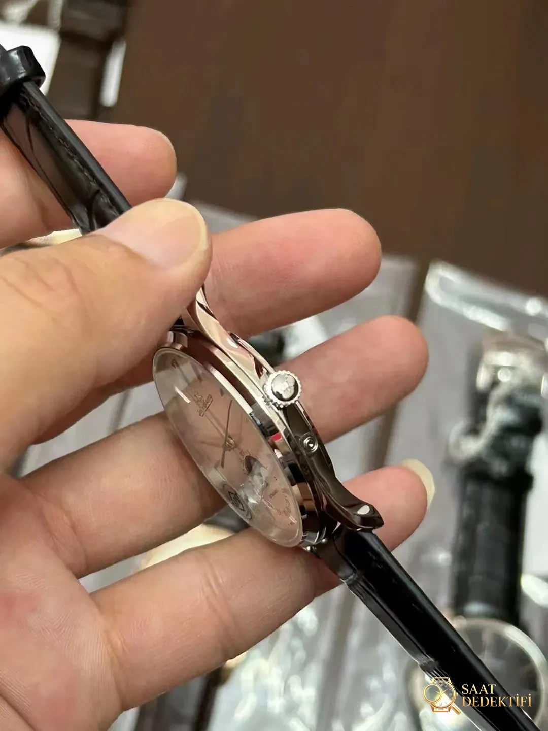Jaeger LeCoultre Ultra Thin Ay Fazı Kurma Kolu