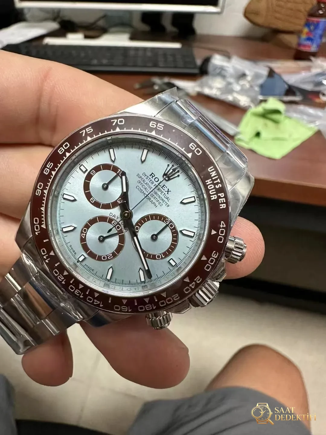 APS Factory Replika Rolex Daytona 126506 - Kasa Profili ve Kurma Kolu İncelemesi