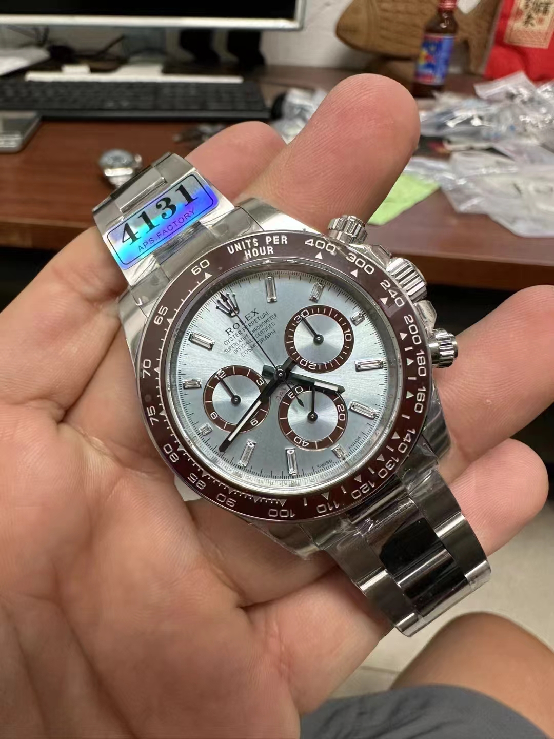 APS Factory Replika Rolex Daytona 126506 — 11. fotoğraf