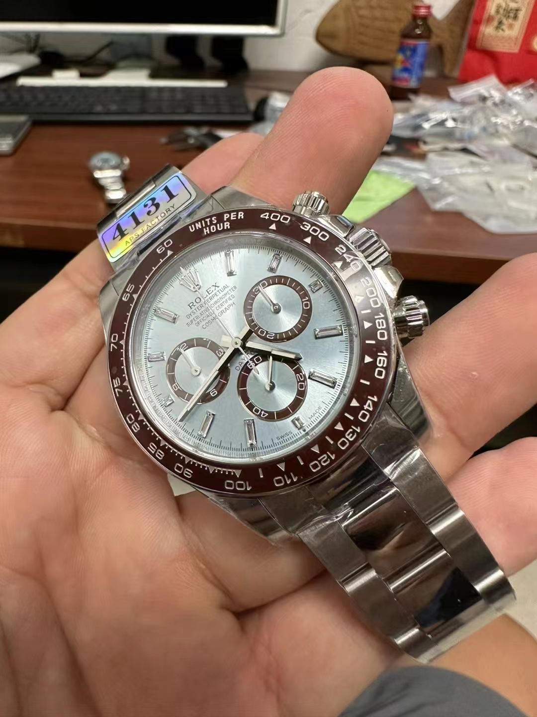 APS Factory Replika Rolex Daytona 126506 — 12. fotoğraf