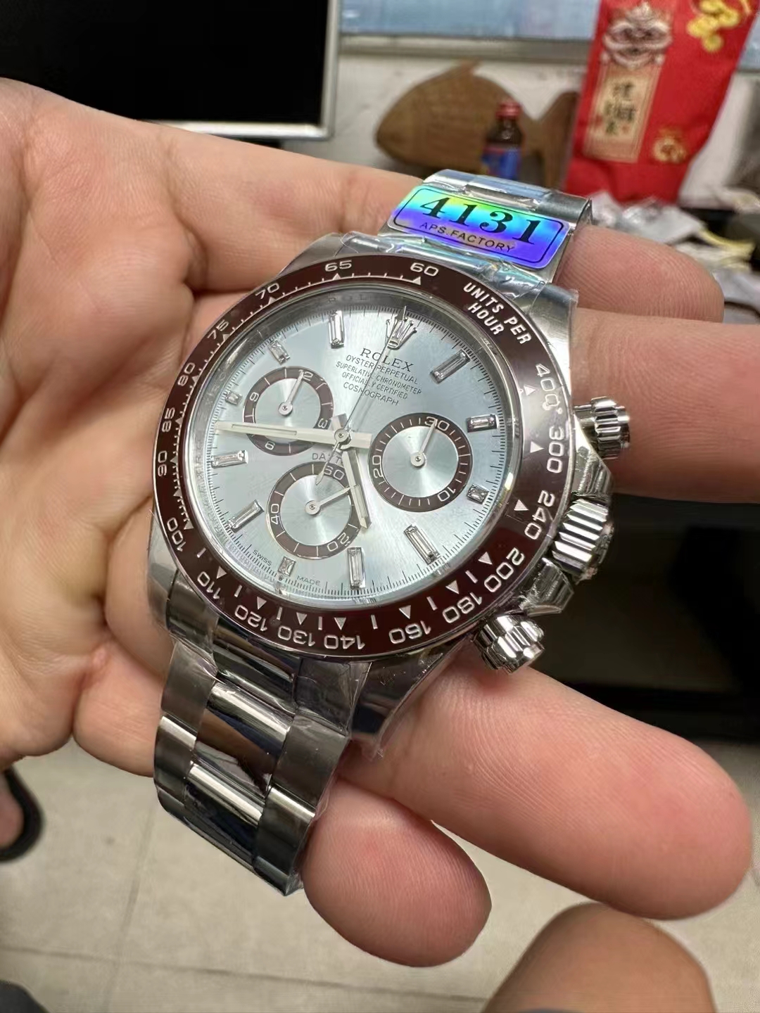 APS Factory Replika Rolex Daytona 126506 — 14. fotoğraf