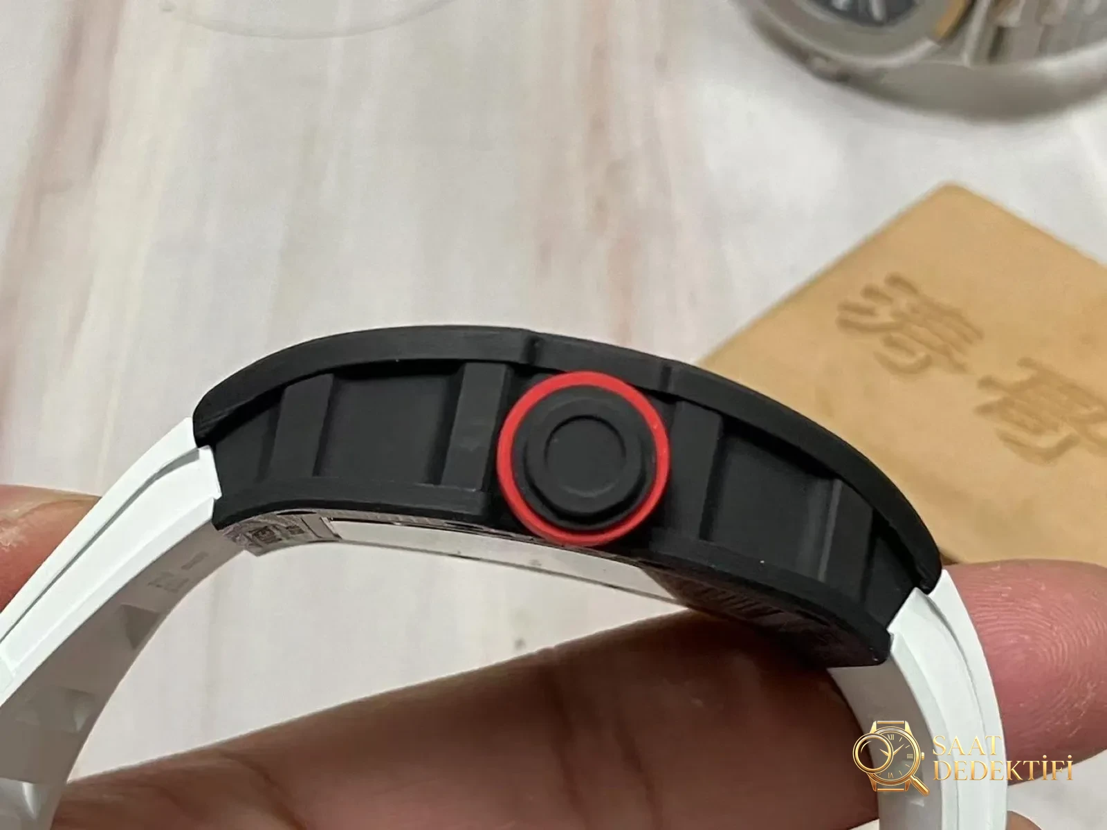 APS Factory Richard Mille karbon fiber RM055 Dandong tek parça mekanizma V2 yükseltilmiş sürümü ZF Factory