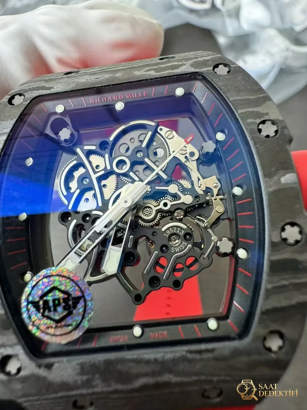 APS Factory RM055 En İyisi - Mekanizma Zemberek ve Balans Detayı