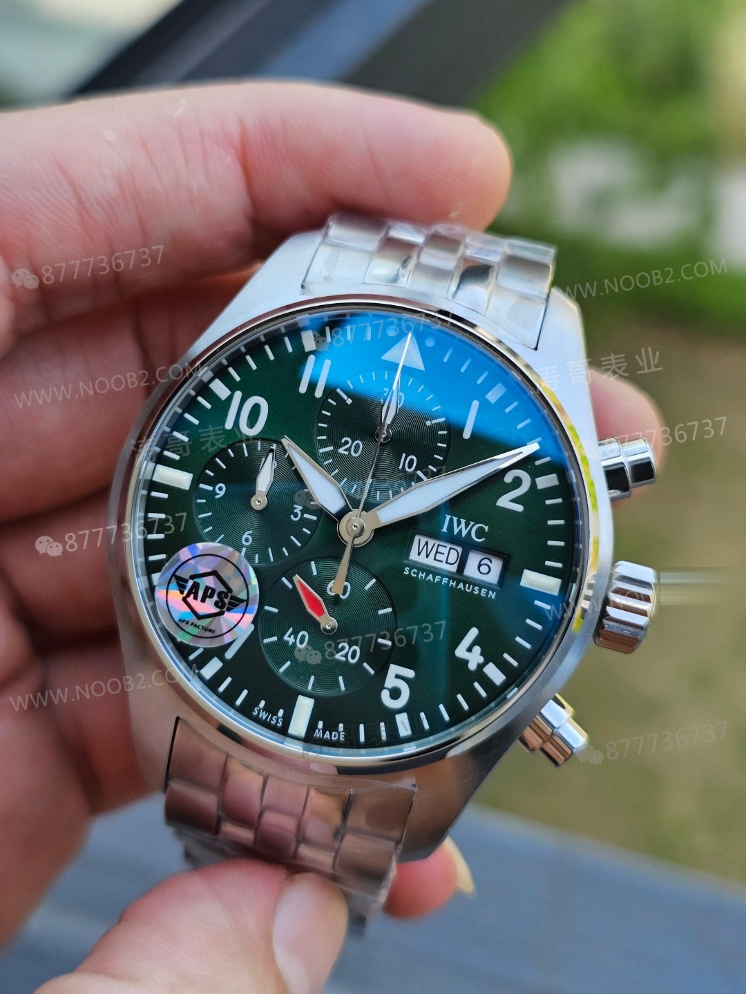 APS Factory yeni pilot kronografı, entegre mekanizmalı 69385: işçiliği nasıl? — 4. fotoğraf
