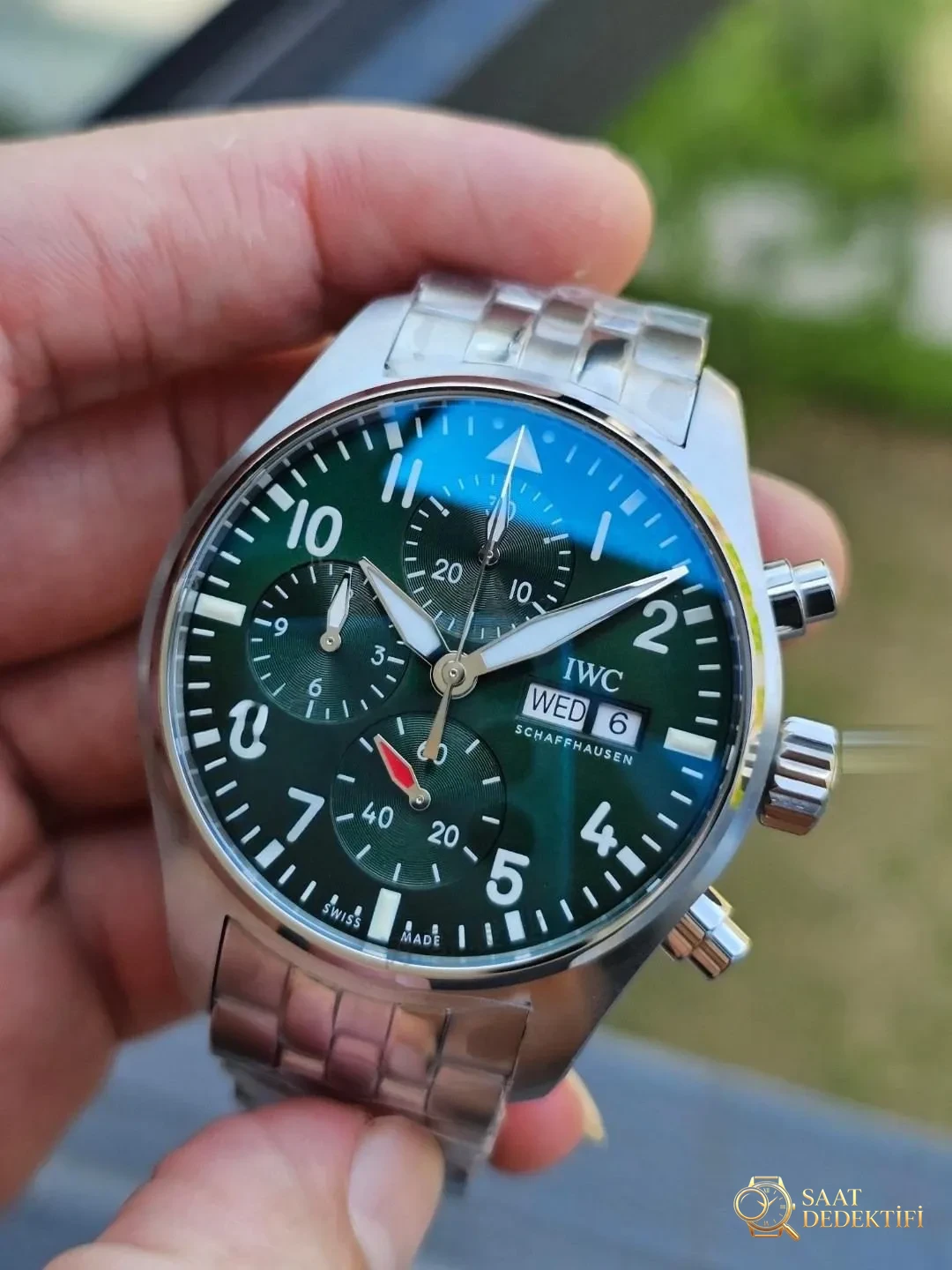 APS Factory yeni pilot kronografı, entegre mekanizmalı 69385: işçiliği nasıl? - Arka Kapak ve Mekanizma Detayı