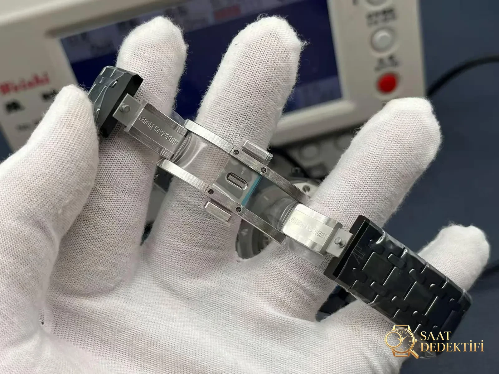 [APS İşçiliği | Royal Oak Serisi 26240ST Efsanenin Yeniden Doğuşu] 41 mm paslanmaz çelik zırhıyla 50 yıllık lüks spor saati efsanesini sürdürüyor - Makro Kadran ve İndeks İşçiliği