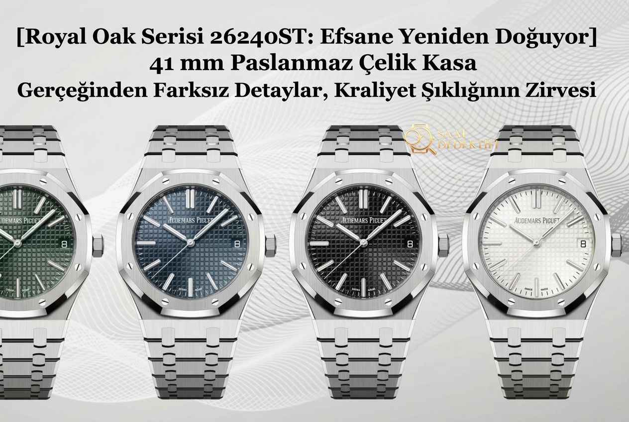 Audemars Piguet Royal Oak 26240ST APS Factory İncelemesi - Ön Görünüm ve Kasa Tasarımı