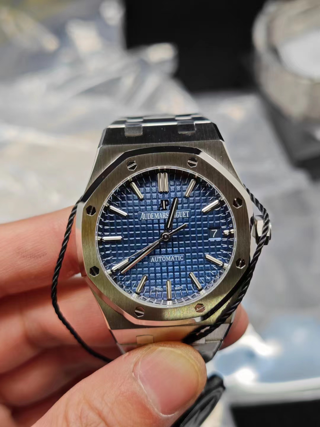 Replika Audemars Piguet 15450 Mavi