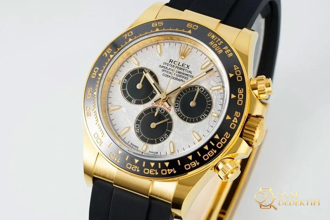 APS Yeni Ürün 4131 Meteorit Kadranlı Daytona - Yan Profil ve Kordon Bağlantısı