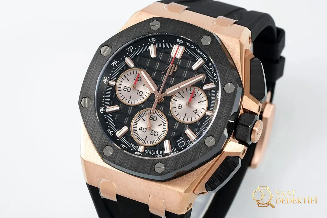 APS Yeni Ürün Audemars Piguet Royal Oak Offshore 26420 Serisi - Arka Kapak ve Mekanizma Detayı