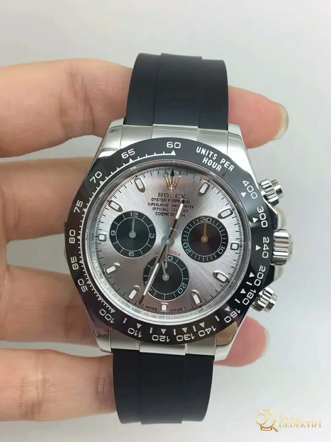 Rolex Daytona Replika Saat İncelemesi - Ön Görünüm ve Kasa Tasarımı