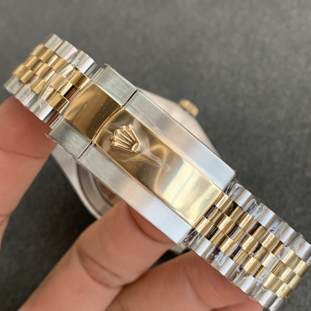 AR Factory İki Altın Renkli 41 mm Datejust Rolex Saati Yayınladı — 6. fotoğraf