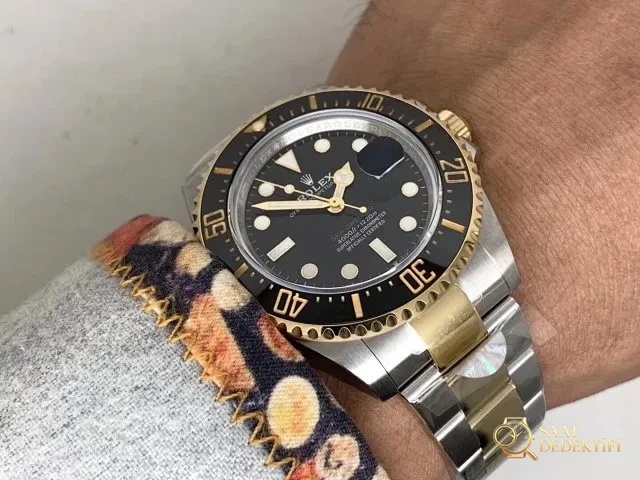 AR Factory Replica Rolex Sea-Dweller 43 mm 126603 Two Tone 904L Paslanmaz Çelik Asia 2824 - Kasa Çeliği ve Polisaj Kalitesi