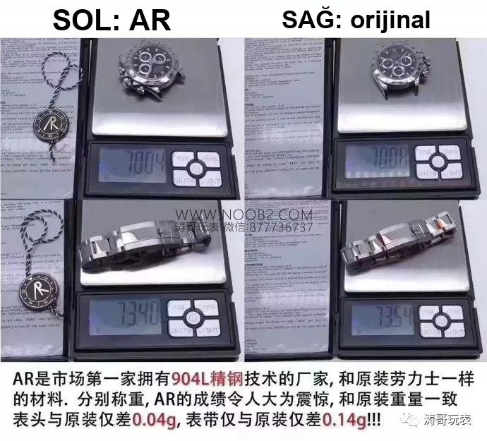 AR Factory Rolex Daytona ve N Factory 4130 mekanizmalı replika: Hangisi daha iyi? Orijinalle karşılaştırmalı inceleme — 41. fotoğraf