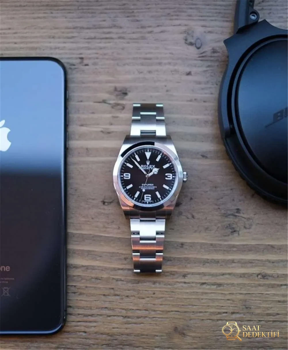 Rolex Explorer 214270 İncelemesi - Ön Görünüm ve Kasa Tasarımı