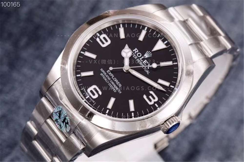 AR Factory Rolex Explorer 1. Nesil «904 Çelik» 214270 Siyah Kadran İşçilik İncelemesi — 2. fotoğraf