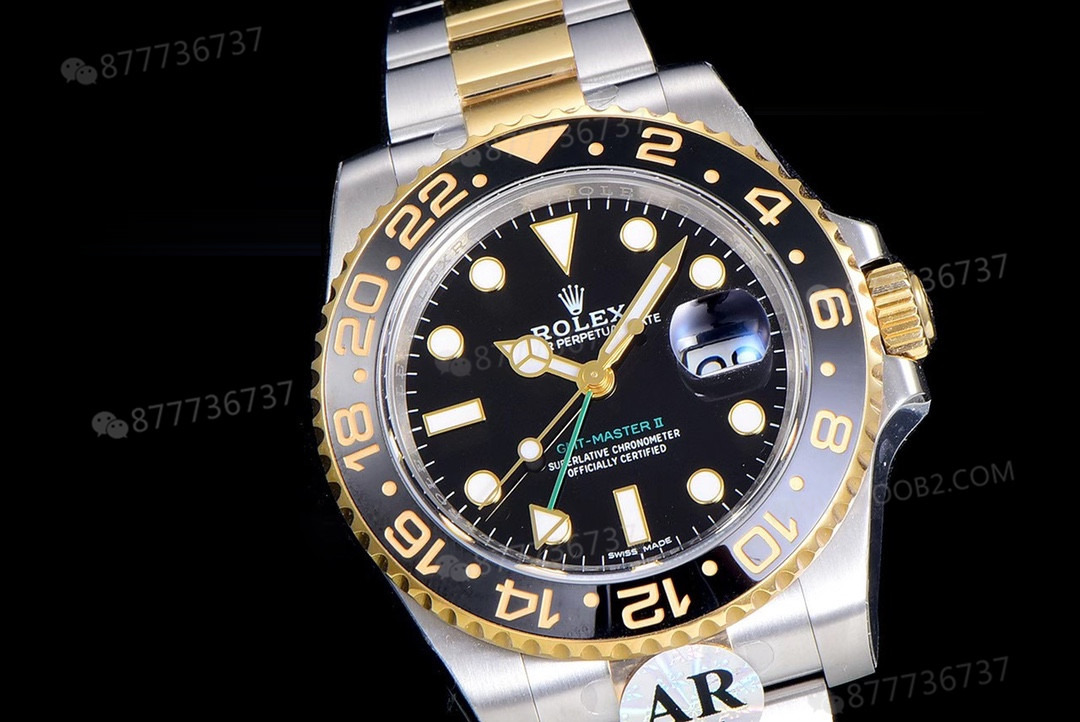 AR Factory Rolex GMT-Master II Çelik-Altın 116713 Serisi GMT — 5. fotoğraf