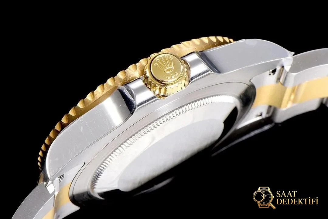 AR Factory Rolex GMT-Master II Çelik-Altın 116713 Serisi GMT - Makro Kadran ve İndeks İşçiliği