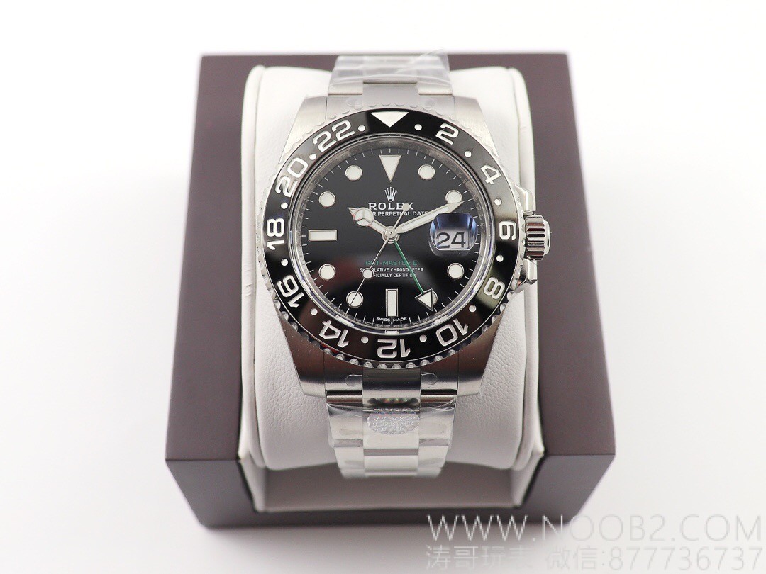 AR Factory Rolex GMT Yeşil İbre Tam Siyah Bezel Yeni Model İncelemesi — 2. fotoğraf