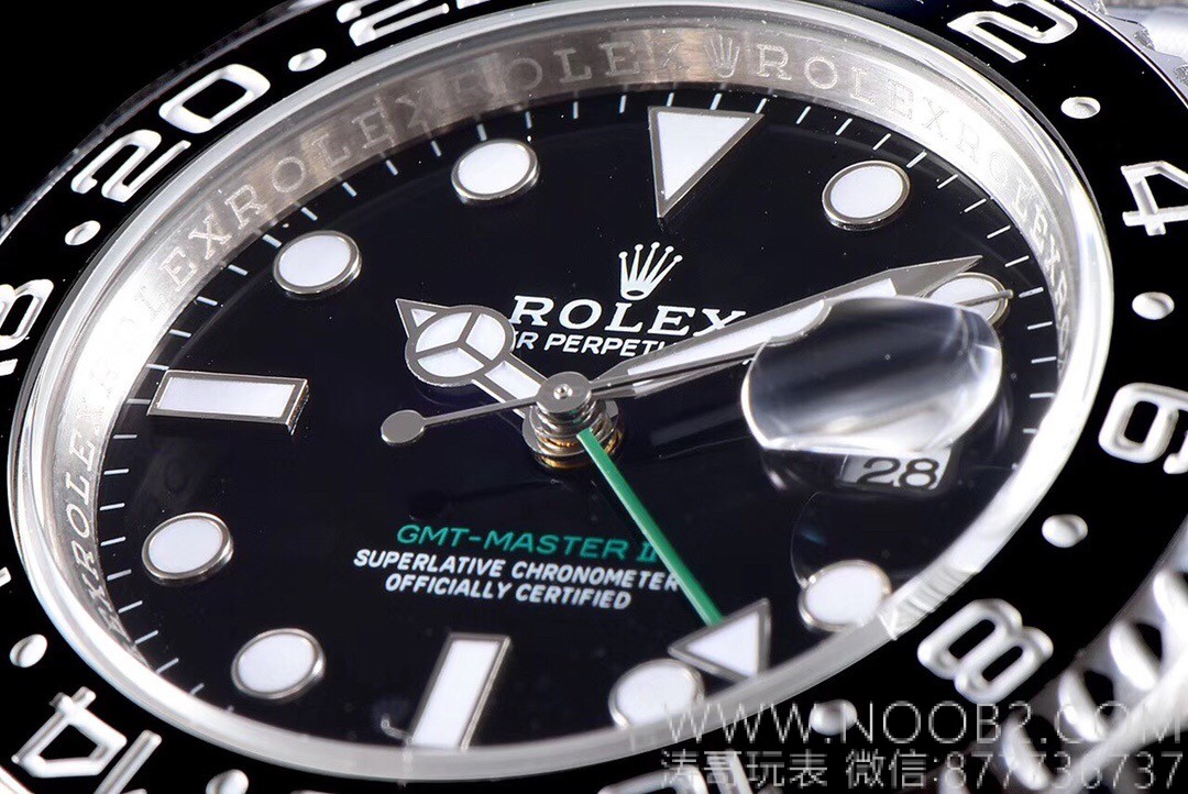 AR Factory Rolex GMT Yeşil İbre Tam Siyah Bezel Yeni Model İncelemesi — 6. fotoğraf