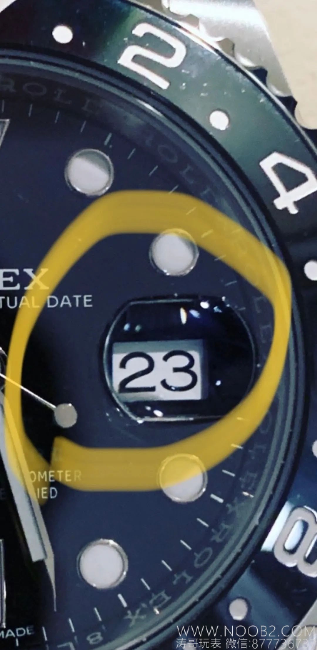 AR Factory Rolex GMT Yeşil İbre Tam Siyah Bezel Yeni Model İncelemesi — 15. fotoğraf