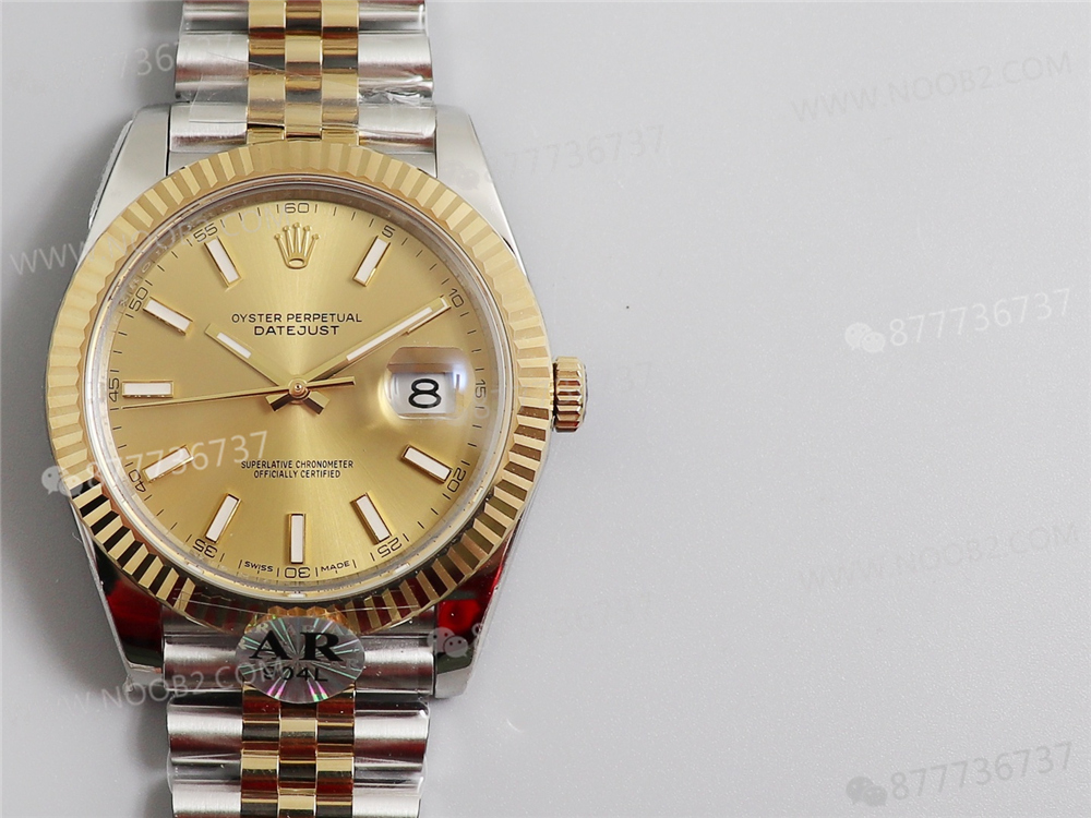 AR Factory Rolex iki renkli Datejust 41 mm saat incelemesi — 1. fotoğraf