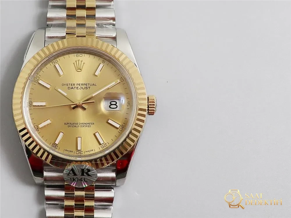 Rolex Datejust Replika Saat İncelemesi - Ön Görünüm ve Kasa Tasarımı