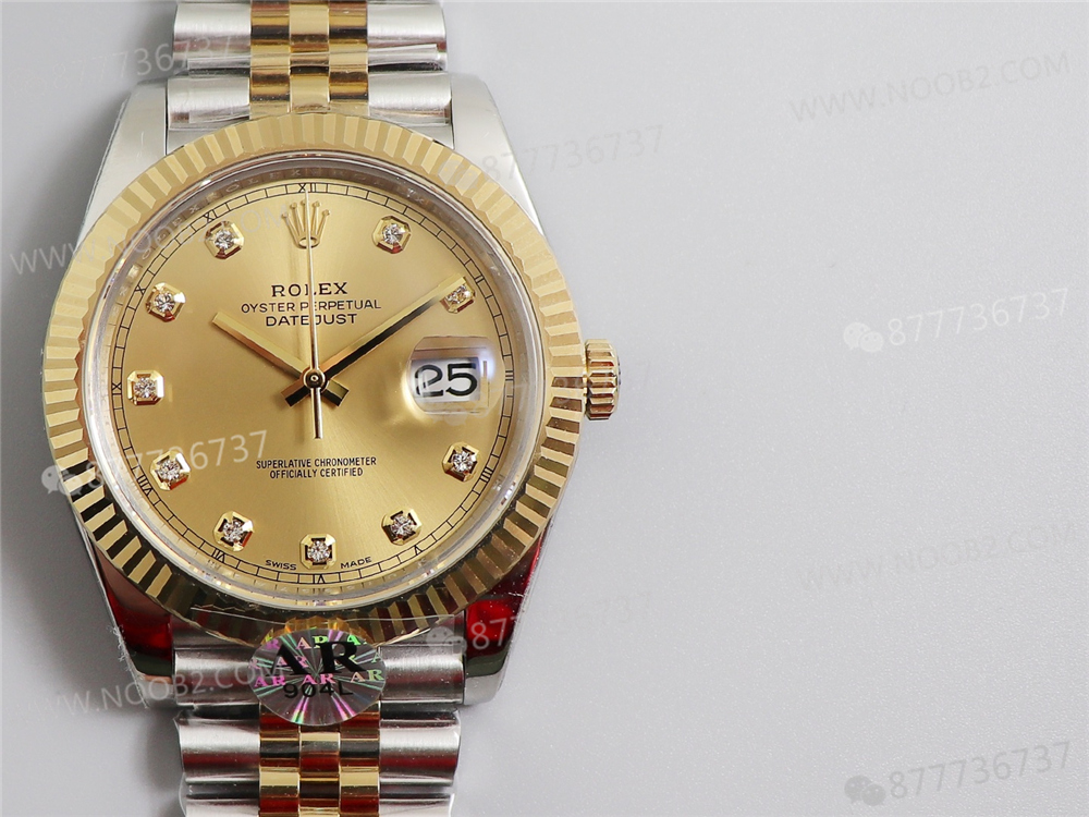 AR Factory Rolex iki renkli Datejust 41 mm saat incelemesi — 2. fotoğraf
